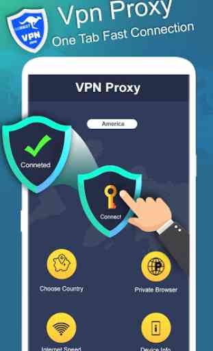 Fast Vpn Proxy Master pour les sites de déblocage 1