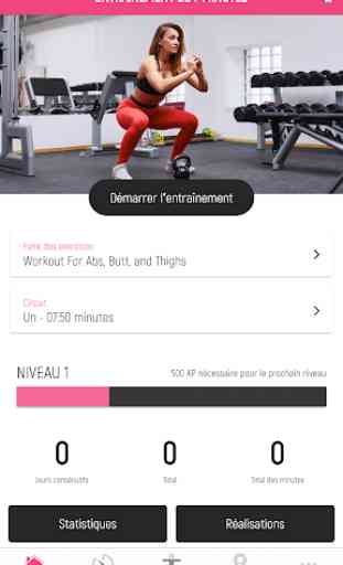Femmes: 7 minutes d'exercices 1