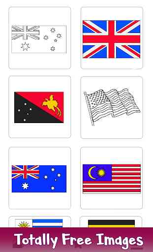 Flags Color by Number - Coloring Book Pages 2019 1