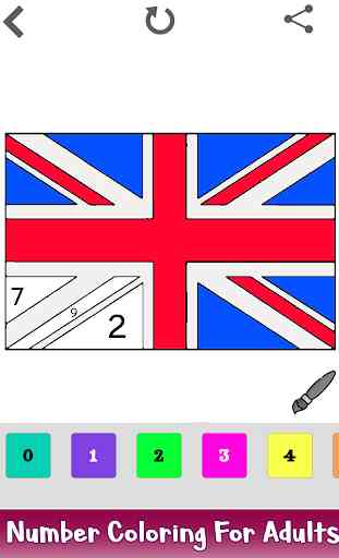 Flags Color by Number - Coloring Book Pages 2019 2