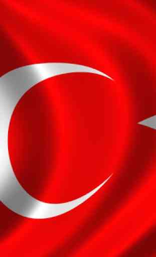 Fonds d'écran drapeau turc 2