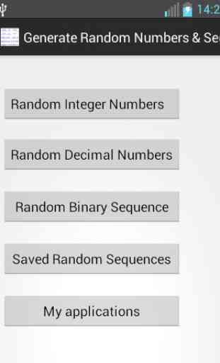 Generate Random Numbers - Free 1