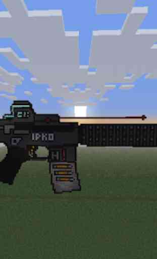 Guns Mod MCPE New 3