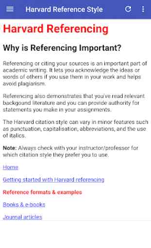 Harvard Reference Style Guide 1