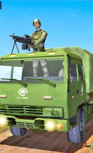 Hors route Armée camion Conduite Jeu - Army Truck 1