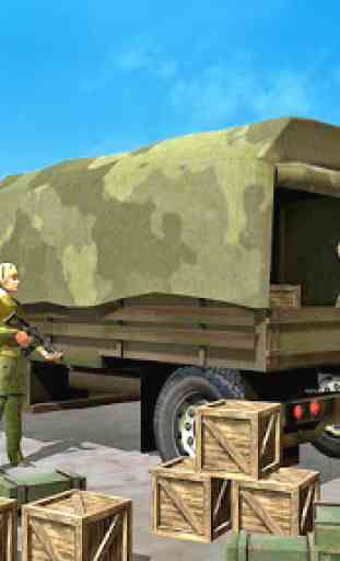 Hors route Armée camion Conduite Jeu - Army Truck 3