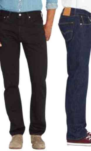 Jeans Longs Pour Hommes 4