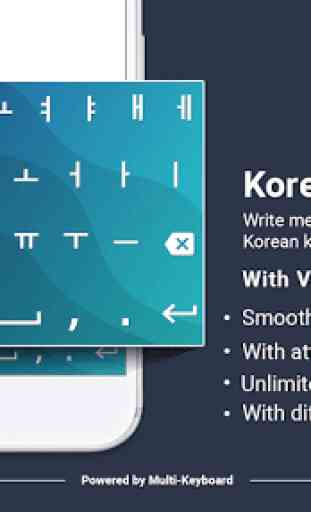 Korean Keyboard: Korean Keypad 1