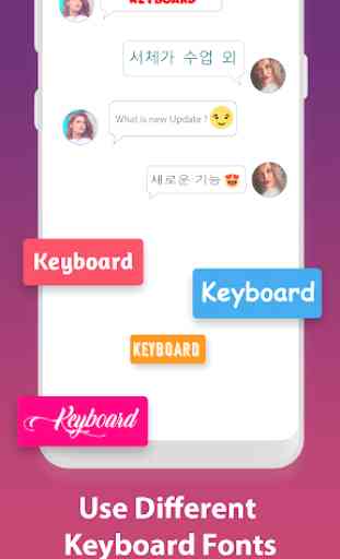 Korean Keyboard: Korean typing keypad 3