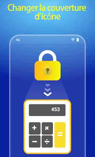 Lock apps avec sécurité empreintes digitales 3