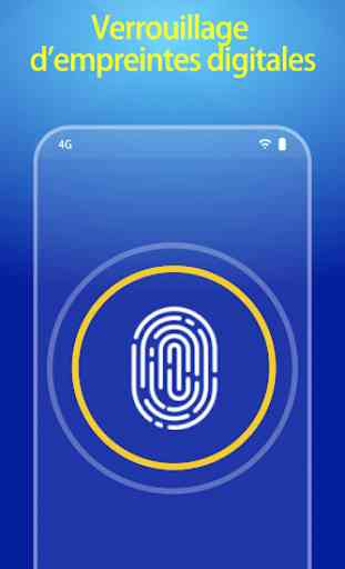 Lock apps avec sécurité empreintes digitales 4