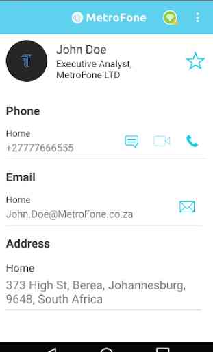 Metrofone: VoIP Softphone 4