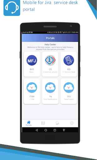 Mobile for Jira Service Desk Portal 1
