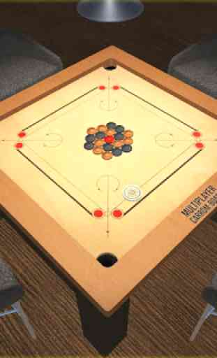 Multiplayer Carrom Board : Real Pool Carrom Game 2