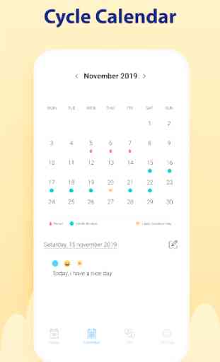 Period and Ovulation Tracker - Suivi des périodes 4