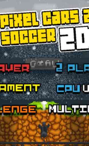 Pixel Cars 2 Soccer 1