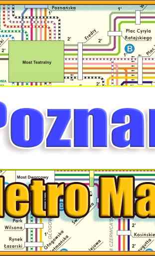 Poznan Metro Map Offline 1