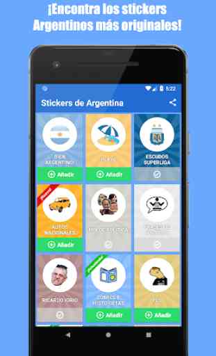 Stickers Argentina para WhatsApp 1