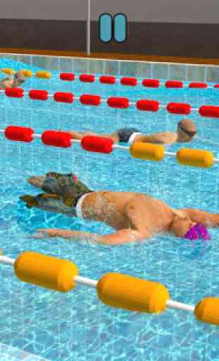 Summer Sports Swimming Pool Race -Diving Athletic 3