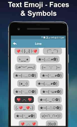 Text Faces Emoticons & Symbols 3