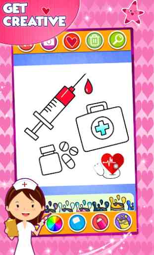 Toy Doctor Set coloriage et dessin pour enfants 3
