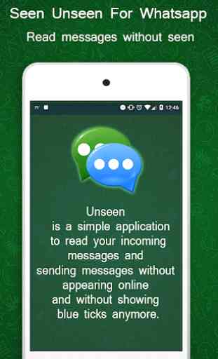 Unseen blue tick No last seen for Whatsapp 4