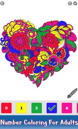 Valentine Color by Number - Paint by Numbers Pages 3