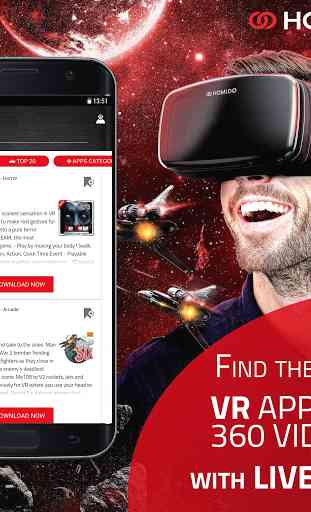 VR Center by Homido®  - Cardboard app 1