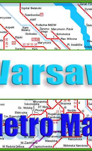 Warsaw Metro Map Offline 1