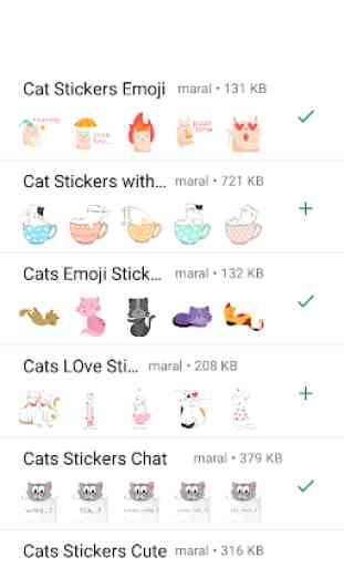 WAStickerApps Cat Stickers For WhatsApp 1
