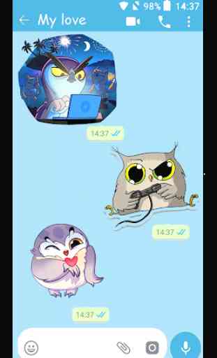 WAStickerApps OWL pour WhatsApp 3