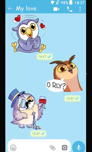WAStickerApps OWL pour WhatsApp 4