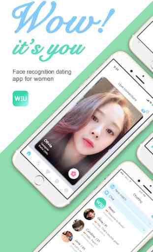 WowU– Face recognition Dating, Meet Singles & Chat 1