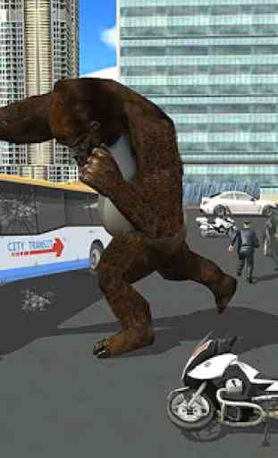 Angry Gorilla Kong Attack - City Rampage 2019 2