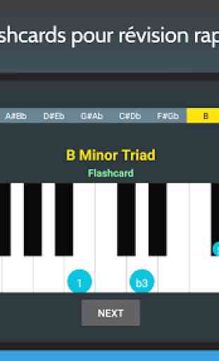 Apprendre les accords et les gammes de piano 4