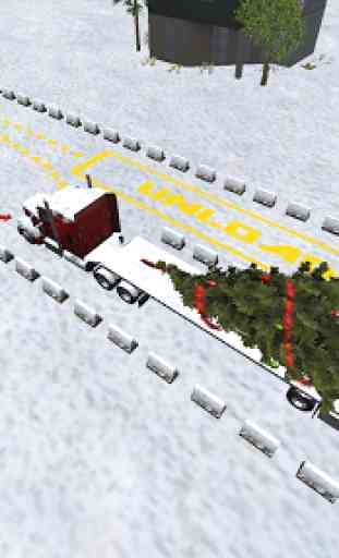 Arbre de Noël Transport 3D 3