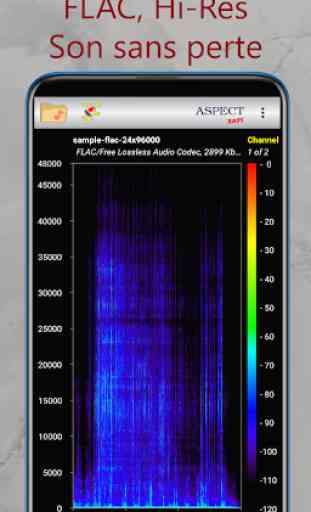 Aspect - Analyseur de spectrogramme de audio 3