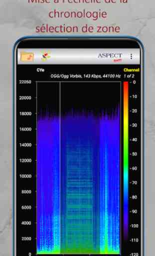 Aspect - Analyseur de spectrogramme de audio 4
