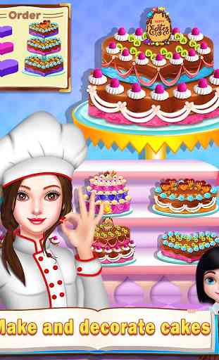 Bakery Tycoon : Bake, Decorate and Serve Cakes 1