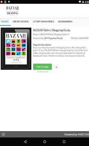 BAZAAR Online Shopping Guide 1