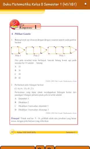 Buku Matematika Kelas 8 Semester 1 3