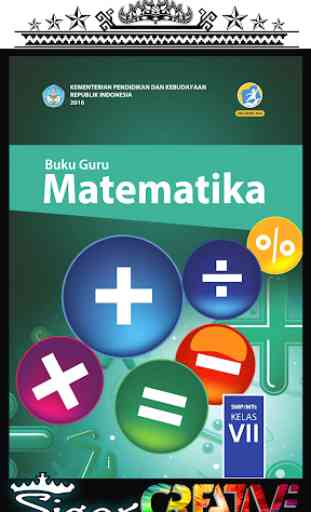 Buku Matematika Kelas VII untuk Guru 1