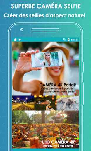 Caméra4K Panorama, Vidéo 4K et Selfie Parfait 3