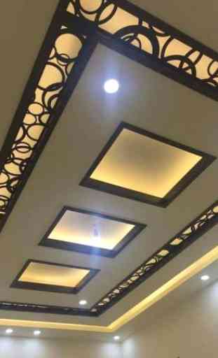 Conception de plafond de gypse moderne 3