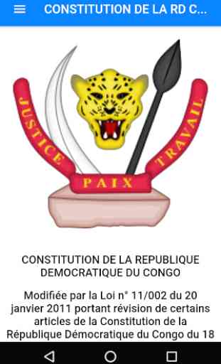 Constitution RD Congo 1