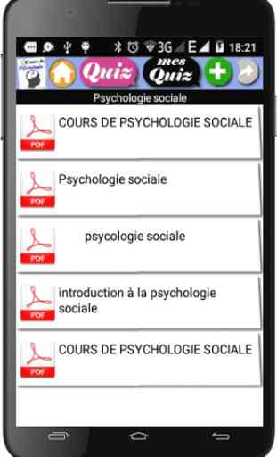 Cours de Psychologie 2