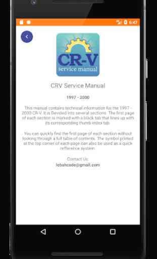 CR-V Service Manual 4