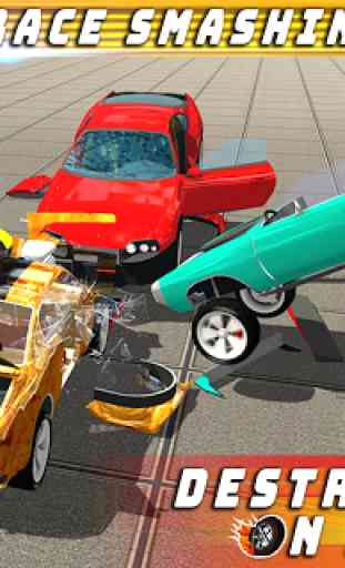 Crash de voiture de démolition: Destruction Stunts 2