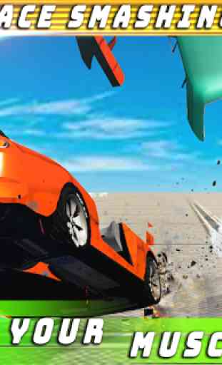 Crash de voiture de démolition: Destruction Stunts 3