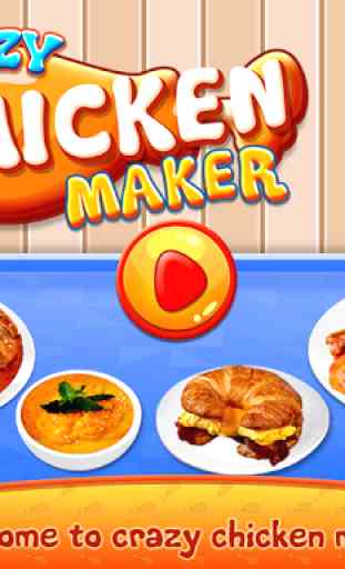 Crazy Chicken Maker - Kitchen Chef Cooking Game 1